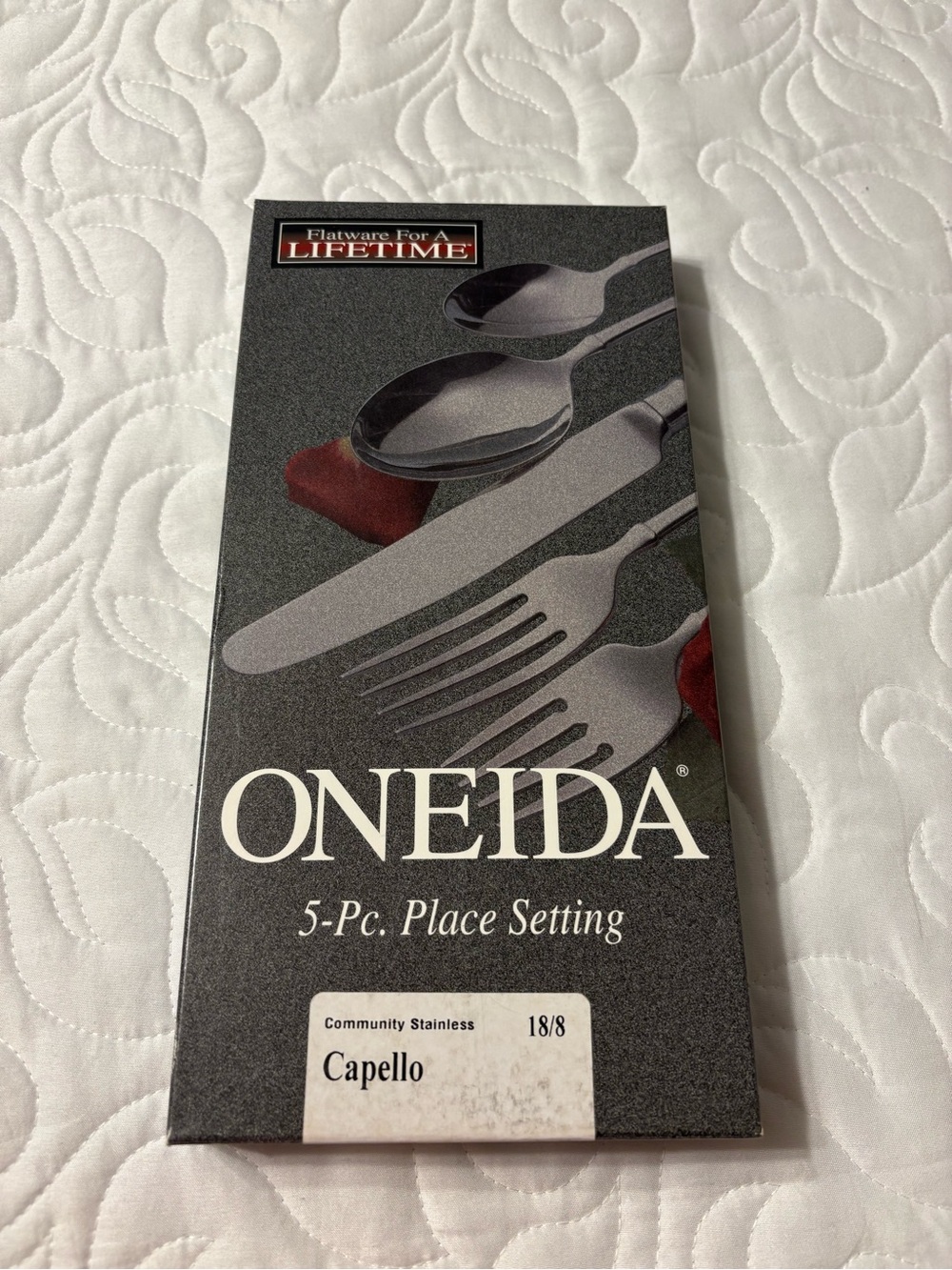 Oneida Capello Stainless Steel 5-Pc Place Setting - Silver